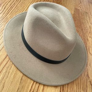 Brixton Wool Fedora Hat (Camel)